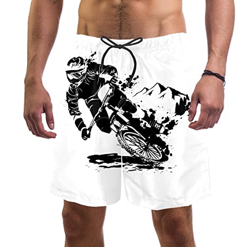 Short de bain homme yuzheng anti frottement pour plage et sport