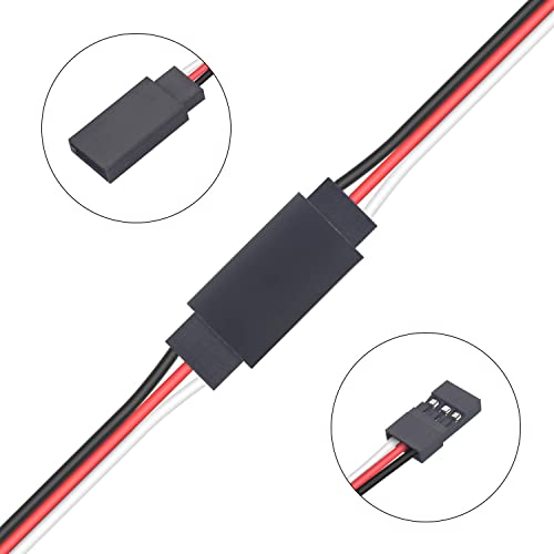 RC Servo Verlängerungskabel，JR Servoverlängerung，Servokabel，Servokabel, 25 pcs
