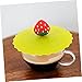 FUNNETOYU 8pcs Cartoon Silicone Cup Lids Drink Covers for Dust Easy to Clean and Store for All Cups and Mugs