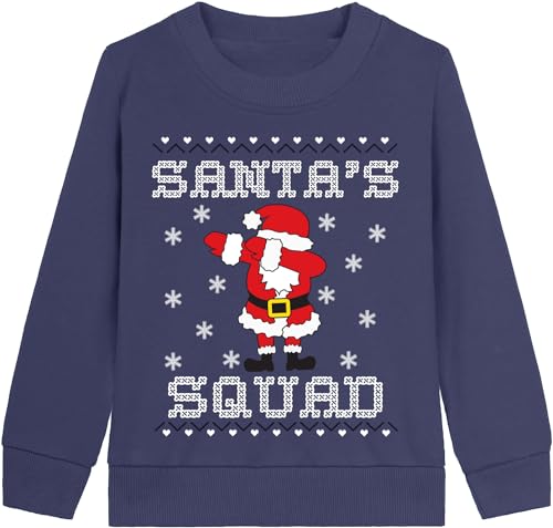 Little Hand Kids Christmas Ugly Sweatshirts Big Boys Xmas Dinosaur Pullover Shirts Santa Sweater Tops 3-10 Years