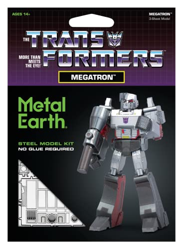 Modèle Réduit Transformers Megatron Metal Earth 3D sans Colle ni Soudure