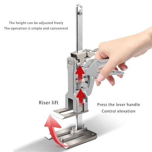 Outil de levage manuel réglable pour pose de carrelage et meuble - 4