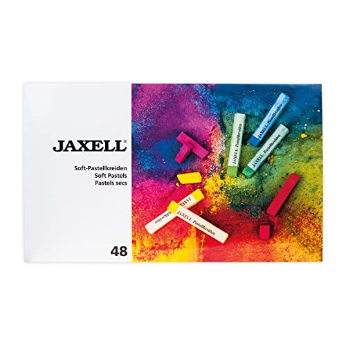 Jaxell 47652 - Pastellkreiden, eckige Form, 48-er Pack