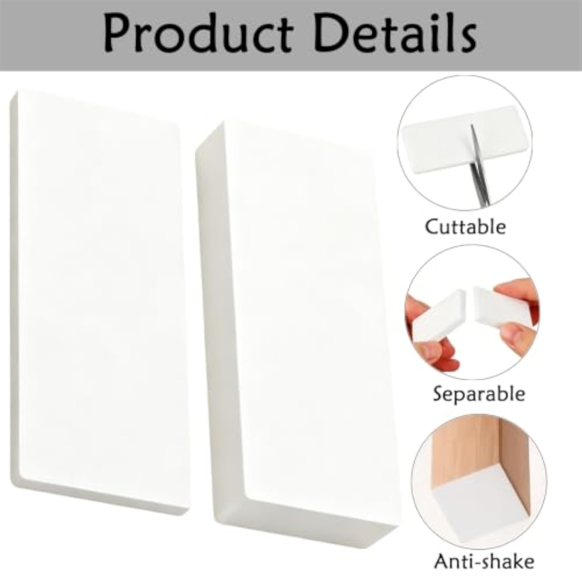 20 pcs Wall Protectors for Furniture, Padding Protectors