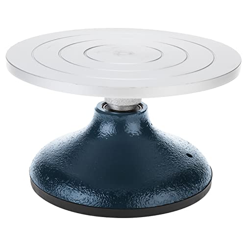 HighFree 7 inch Sculpting Wheel Heavy Duty Banding Wheel All Metal Construction Turntable with Ball Bearings