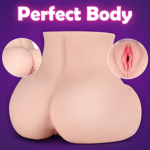 Einseo 6.2Lb Vibrating Sex Dolls Male Masturbators With 10 Vibration Modes, Automatic Realistic Butt Pocket Pussy Ass Hands Free Stroker 3D Lifelike Adult Sex Doll Toys For Mens #TOP5