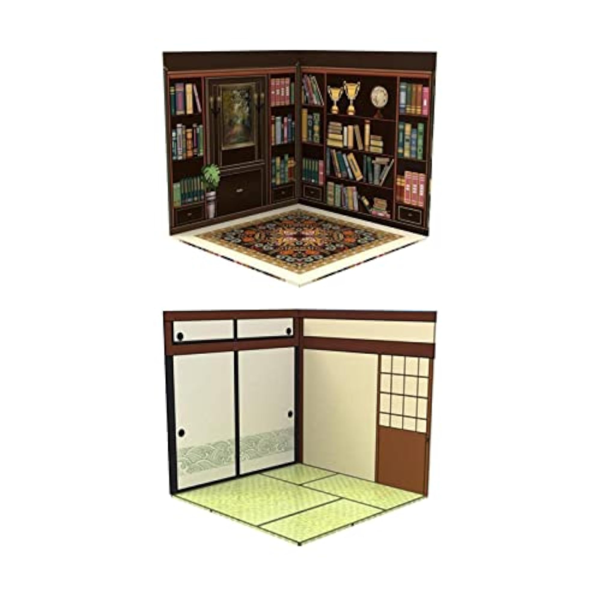 Model Car Display Case, 1:12 Scale Dust-Proof Collector's Showcase