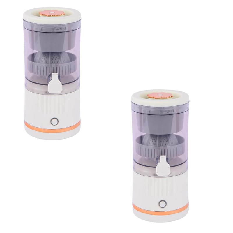 Drumstone (𝗕𝘂𝘆 𝟭 𝗚𝗲𝘁 𝟭) Compact Electric Citrus Juicer – 200ml – Juicer for Fresh Fruit Juice – Orange, Lime, Grapefruit – Ideal for Kitchen or Travel-𝟐𝟎 𝐲𝐞𝐚𝐫𝐬 𝐰𝐚𝐫𝐫𝐚𝐧𝐭𝐲-image-32