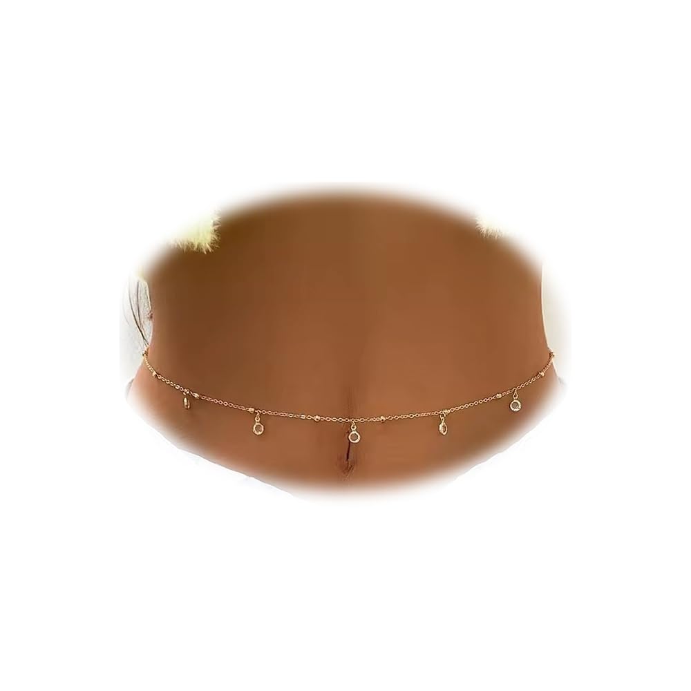 Stylish Kamarbandh Kamar Chain Waist Belt for Dresses Jeans Saree for Women and Girls (16803kb)