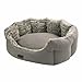 Nobby Komfort Bett oval CACHO Hellbraun 55 x 50 x 21 cm