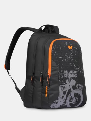 Image of Wildcraft Motorcyle Stories 3 Compartment Laptop Backpack 45L