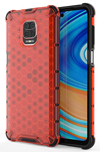 Image of Glasgow Back Case Cover for Mi Redmi Note 9 Pro Max Shockproof Military Grade Back Cover - Black