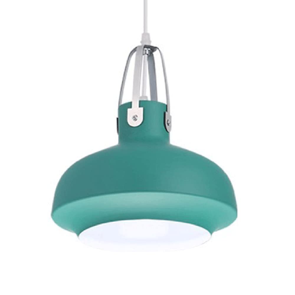Luminaire de luxe de style ferme contemporaine en métal bleu 35 cm