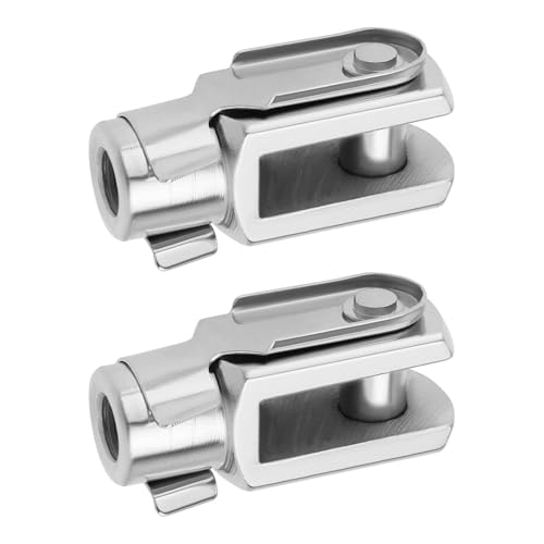 Facile da installare: la forcella del cilindro può essere utilizzata come connessioni standard su cilindri pneumatici o bielle a molla a gas. Design con angoli arrotondati, sicuro da usare.