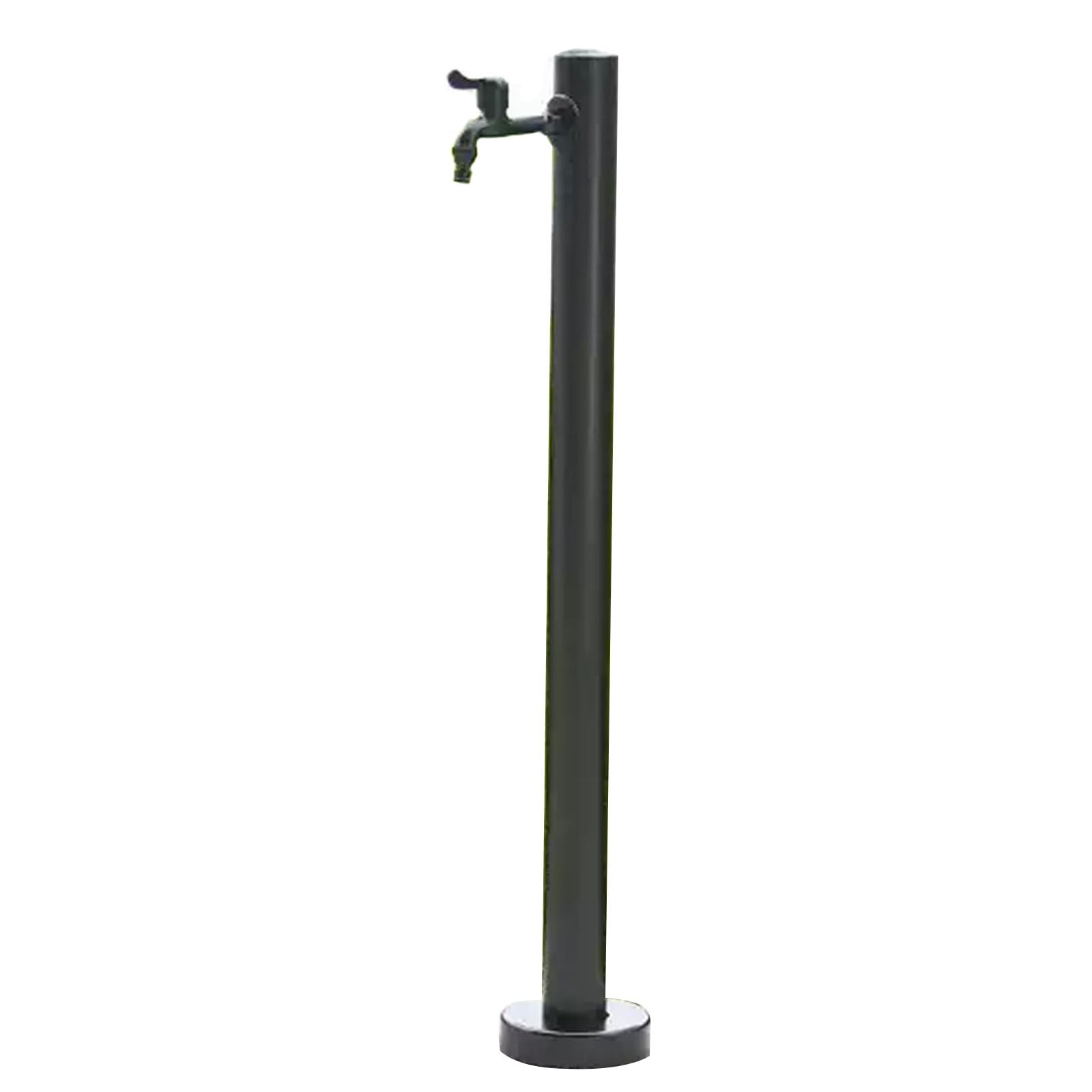 304 Stainless Steel Standing Water Tap, Vertical Water Column with Faucet, Freestanding Outdoor Hydration Source for Irrigation - 95cm