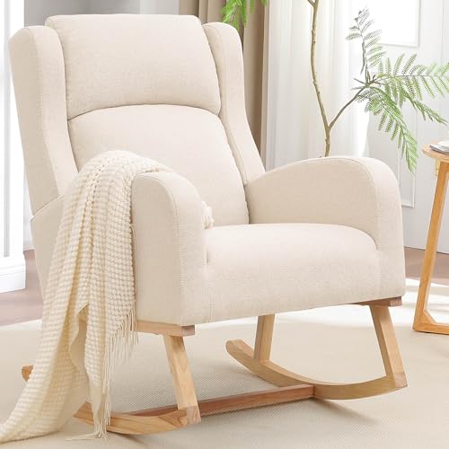 HCHAIRH Rocking Chair Nursery, Nursing Rocking Chairs for Mom Nursery,