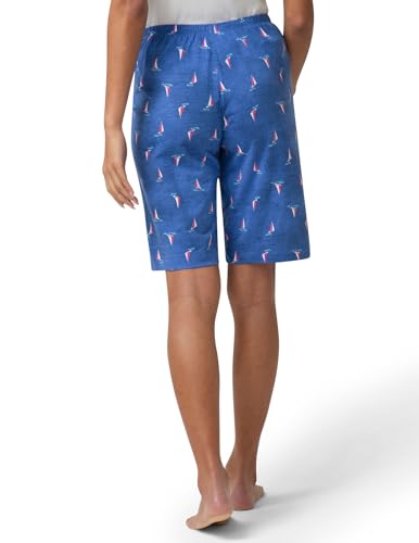 Image of HUE Women's Summer Vacation Pajama Separates, Soft, Whimsical Print Pjs with Tropical Beach Themes, Flip Flops, Cocktails