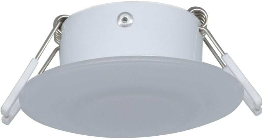 Facon 3 Inch 12V LED RV Puck Light, DLFST3-008/RVR3H-MH34, 3400K Full Aluminum Recessed Mount Down Light, 12Volts Interior Light for RV Motor-Homes Camper Caravan Trailer Boat