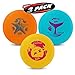Wham-O Frisbee- Malibu Beach Flyer - Flying Disc- 110 Gram - Light Weight Frisbee Disc (3 Pack - Blue + Orange + Yellow)