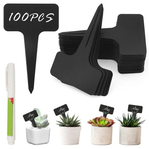 Bastoncini Segna Piante Bianchi Etichette Per Piante E Semi - Bastoncini Plastica Bianchi, Misure 4-12 Pollici, Fino A 1000 Pezzi Brush Pen Stabilo - Foto 10