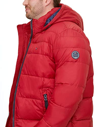 Image of Tommy Hilfiger Men's Classic Hooded Puffer Jacket (Standard and Big & Tall)