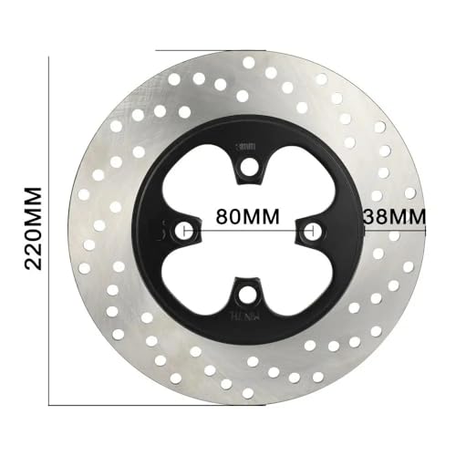 Disque de frein arrière 220 mm en acier renforcé pour Hawk 250 - 2