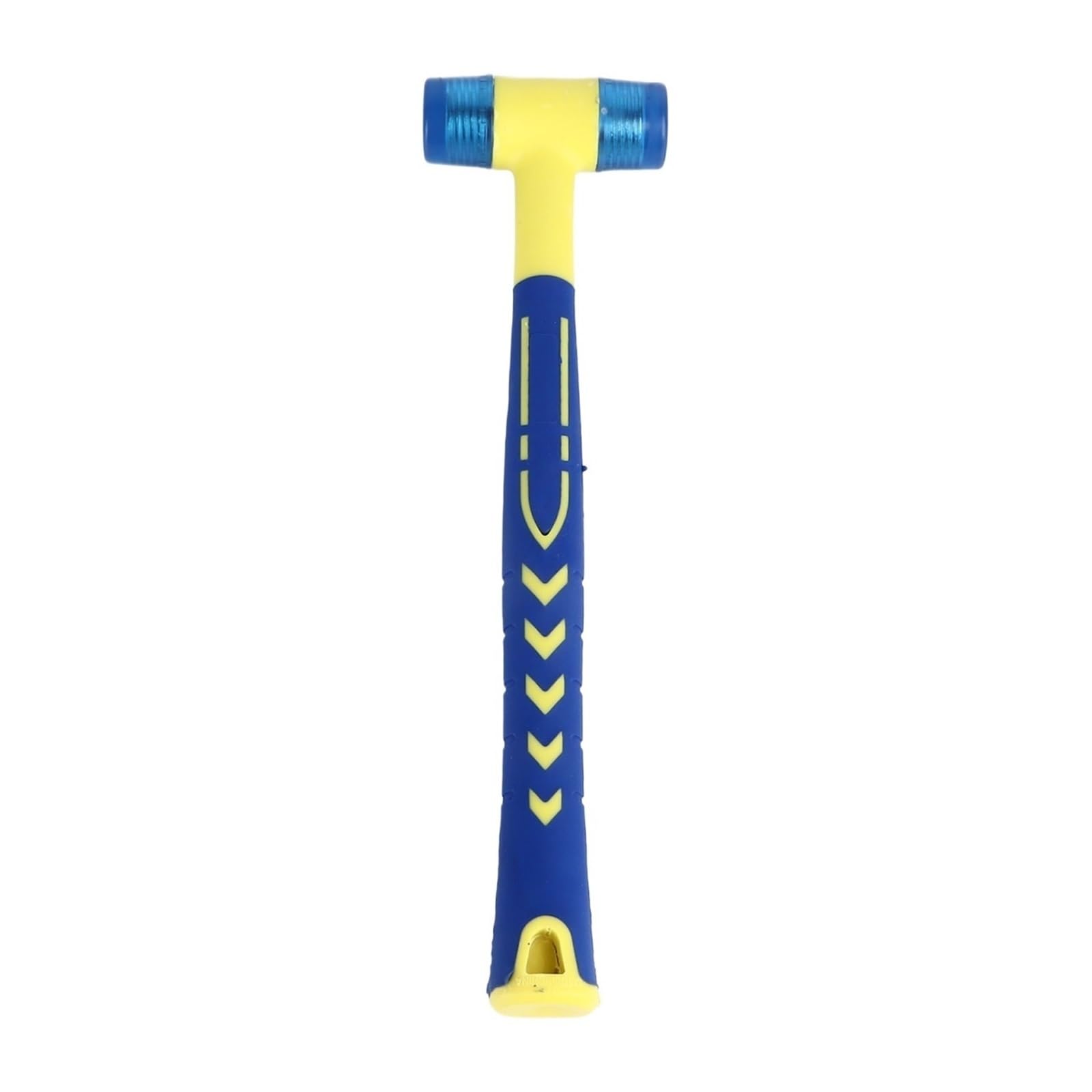 Naqzrxpml Blue 25Mm Detachable Double Head Soft Rubber Mallet For Flooring Tile Slabs Bricklaying