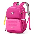 SKYSPER Kids Backpack for School 15" H Kindergarten Elementary Bookbag Children Travel Daypack for Camping