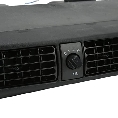 Aire Acondicionado Universal Underdash 360CFM Conjunto de Aire Acondicionado para RV Van - Compresor Y Condensador No Incluidos (12V)