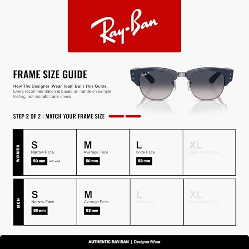 Image of Ray-Ban RB0316S Mega Clubmaster Square Sunglasses for Men for Women