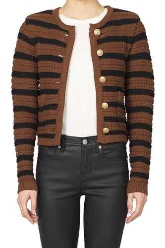 DEAR JOHN Cambria Novelty Cardigan Sweater Button Up Long Sleeve