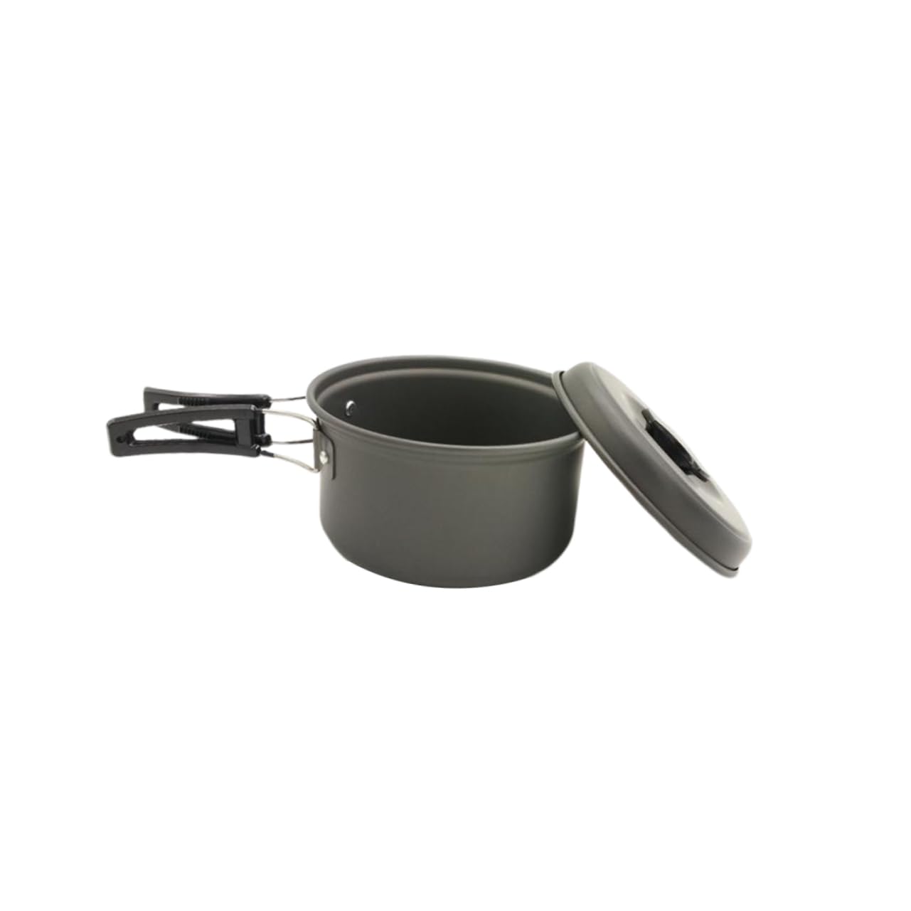 Gogogmee Outdoor Cooking Pot Portable Single Pot Cooking Utensils Camping Bowl and Utensil Set