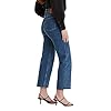 Levis-Womens-Premium-Ribcage-Straight-Ankle-Jeans Levi's Women's Premium Ribcage Straight Ankle Jeans, Georgie - Medium Indigo, 28 (US 6)