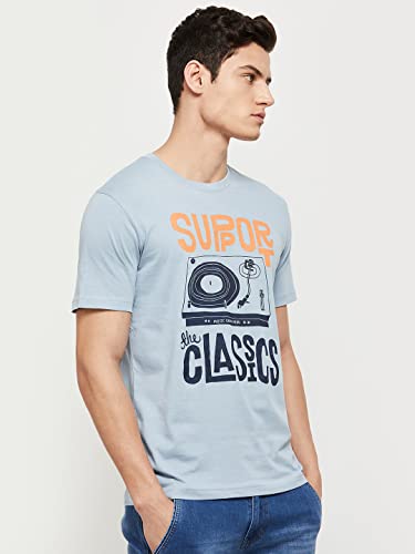 Image of Max Men Slim Fit Graphic Printed T-Shirt