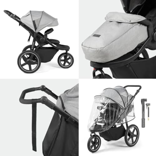 Ickle Bubba Venus Max Jogger Kinderwagen, Space Grey – Bild 4
