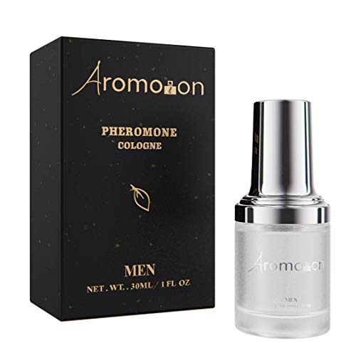 Aromolon Pheromones for Men – Unique Scent Pheromones to Attract Women Concentrate – Bold and Conc Pheromone Cologne for the Perfect Gentleman – Fresh Woody Fragrance – 1Fl Oz / 30 Ml