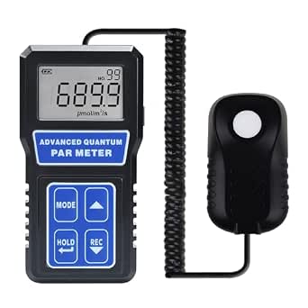 Par Meter High Precision PPFD Meter for LED Grow Lights, Greenhouse, and Plants