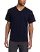 Russell Athletic Men's V-Neck Tee, Navy, Medium