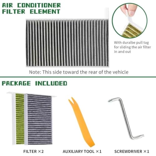 Filtro de aire de cabina para Tesla Model 3 y Model Y, accesorio de recambio 6