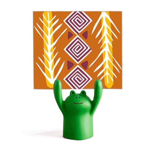 Porte-mémo grenouille Mexico Totems : égayez votre espace de travail