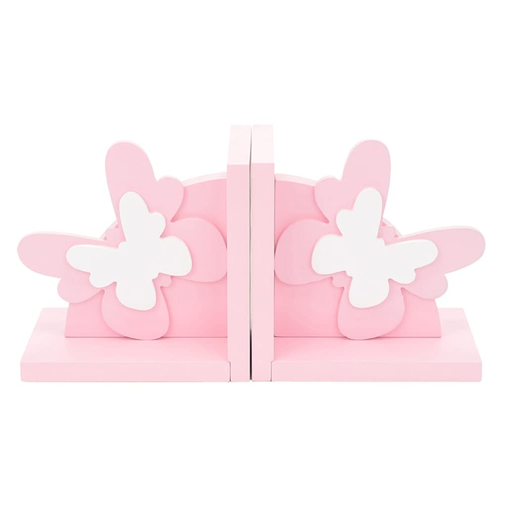 Sujetalibros creativo de mariposa con soporte estable para libros pesados