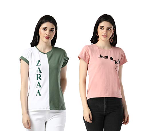 Image of DHRUVI TRENDZ Women's Regular Fit TOP