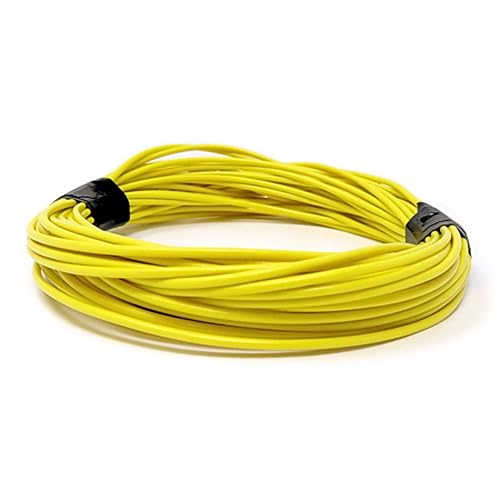 DBG 0.75mm² Automotive Cable – 18 AWG Single Core Thin Wall PVC Wire, 14A Current Rating, Flexible, Ideal for Auto, Marine, and DIY Electrical Applications (Yellow, 100 Metre)