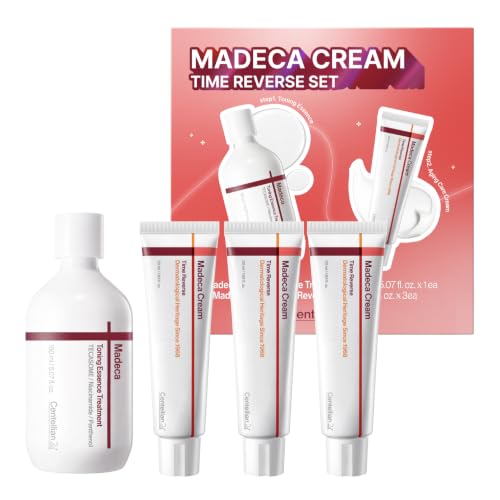 Image of CENTELLIAN 24 Madeca Cream Time Reverse + Toning Essence Set - Pack of 4