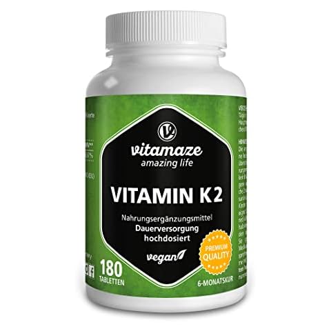 Vitamaze® Vitamina K2 MK-7 200mcg 180 Comprimidos Cover