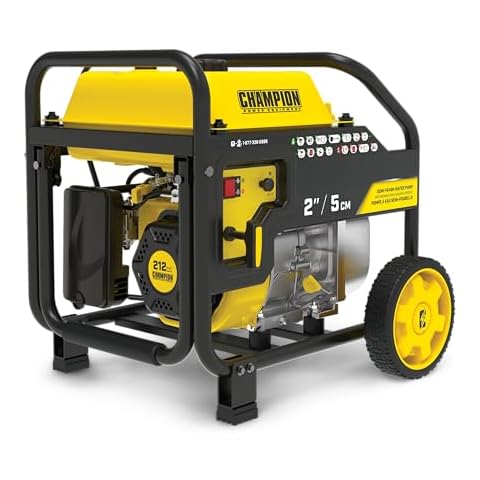 Champion 2-Inch Gas Semi-Trash Pump Cover