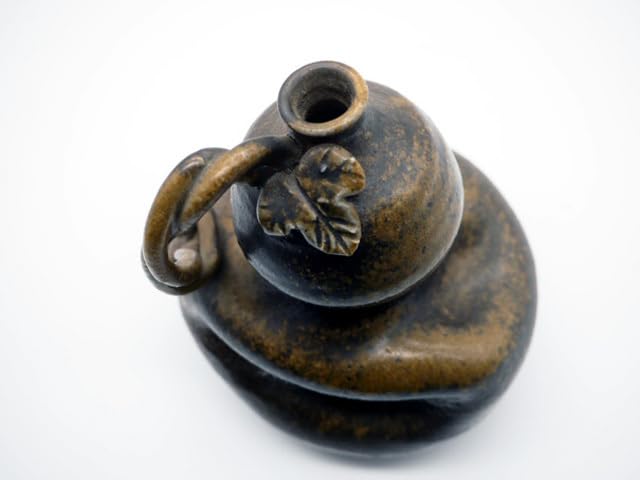 瓢箪形備前焼花瓶 Amazon.co.jp: 備前焼 瓢箪型花入 花瓶 : ホーム＆キッチン