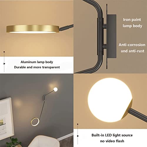 Luminaires muraux modernes au fini soigné pour salon et chambre