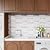 VEELIKE Marble Peel and Stick Backsplash for Kitchen Backsplash Tile Peel and Stick Waterproof Grey Wall Tiles for Bathroom Laundry Room 6 Sheets Renter Friendly Stick on Tile Stickers 12''x12''
