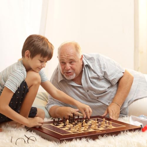 Image of Miko Chess Grand: Your Ultimate AI Chess Companion | Fully Automated Gameplay for All Skill Levels | World's Smartest Electronic Chess Board | Magnetic Wooden Chess Sets with Self Moving Pieces | AI-Powered Board with Self-Moving Pieces, Bluetooth Ble, 20 Plus Adaptive AI Levels, 30 Games per Charge